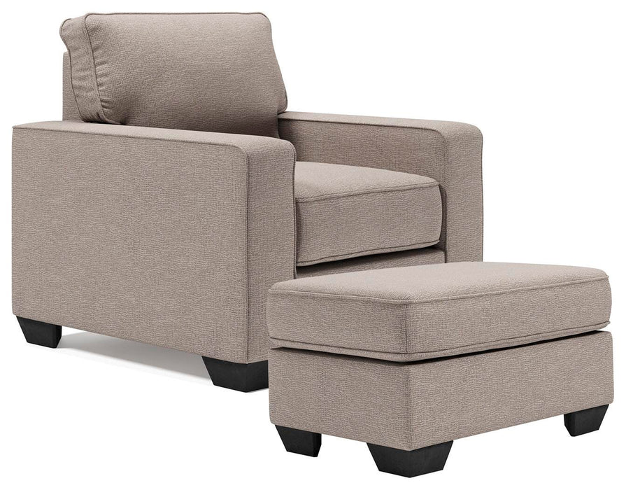 Greaves Stone Greaves Chair and Ottoman