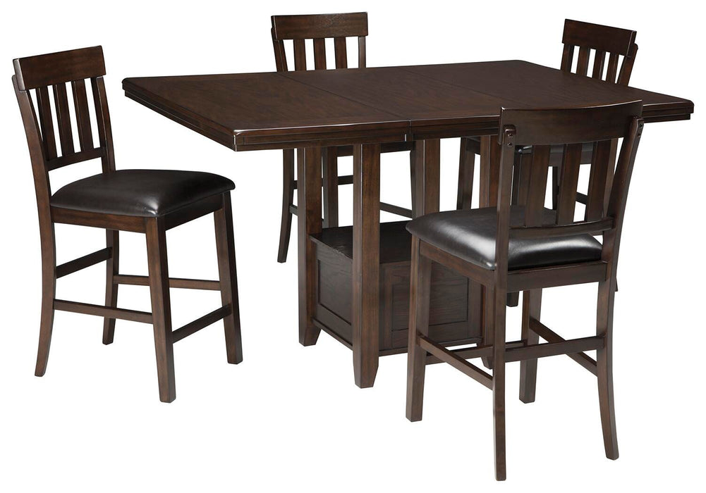 Haddigan Dark Brown Dining Collection