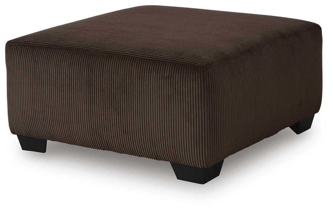 Landsings Chocolate Oversized Accent Ottoman