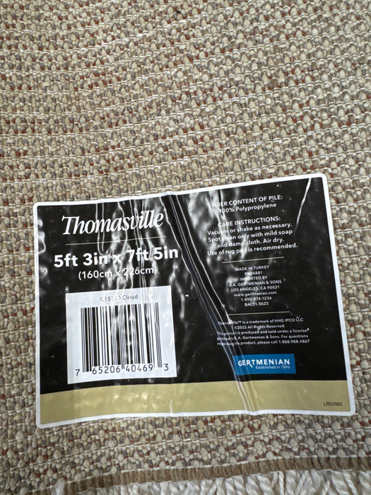 Thomasville Marketplace Luxury Shag Rug, 7’10” x 10’ - open_box