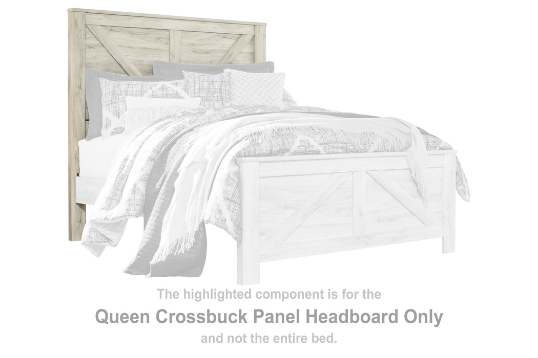 Bellaby Whitewash Queen Crossbuck Panel HDBD