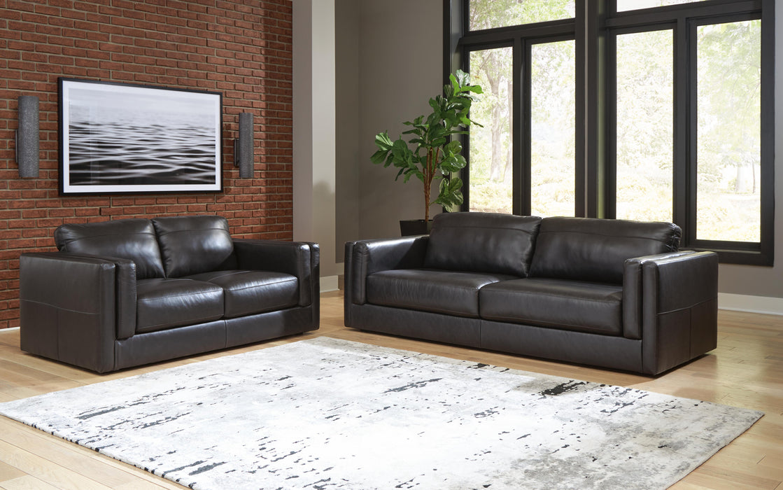 Amiata Onyx Amiata Sofa and Loveseat