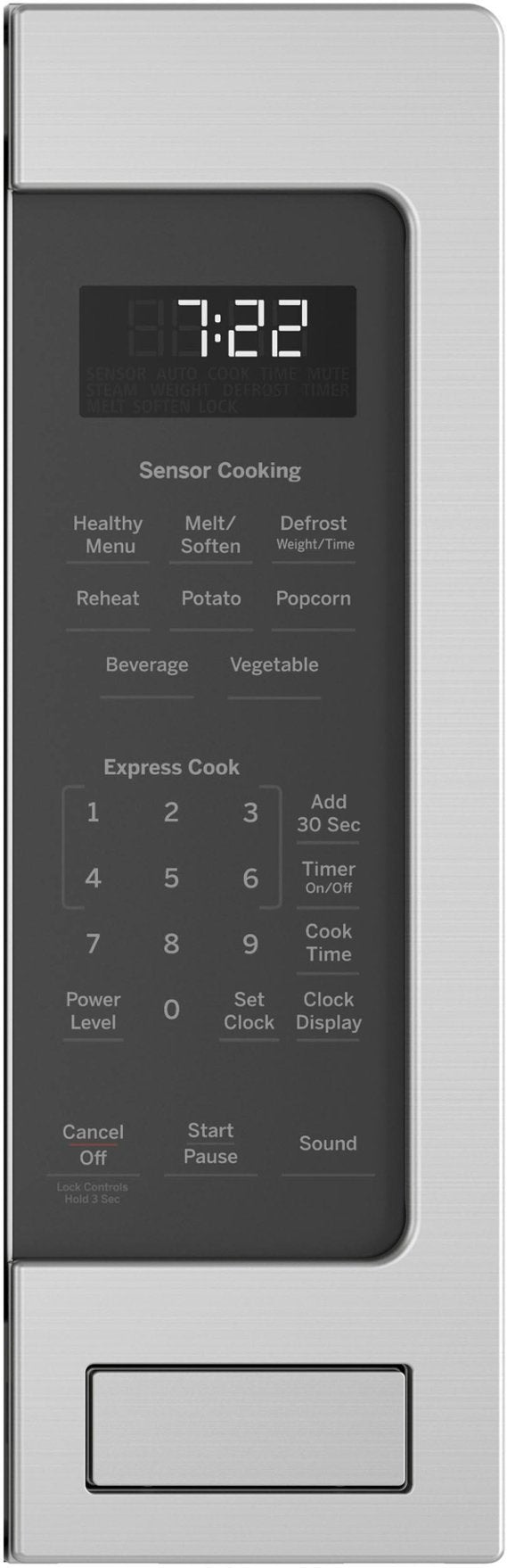 GE Profile - 2.2 Cu. Ft. Microwave - Stainless Steel - display_model