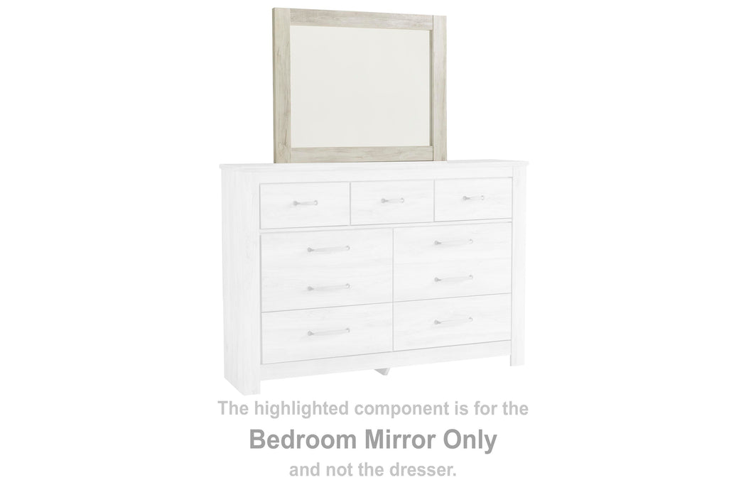 Bellaby Whitewash Bedroom Mirror