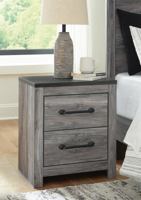 Bronyan Dark Gray Bedroom Furniture Pieces