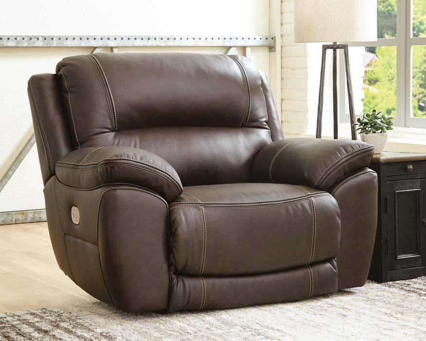 Dunleith Chocolate Zero Wall Recliner w/PWR HDRST