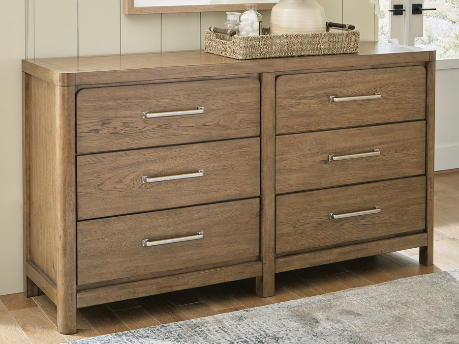 Cabalynn Light Brown Bedroom Furniture Pieces