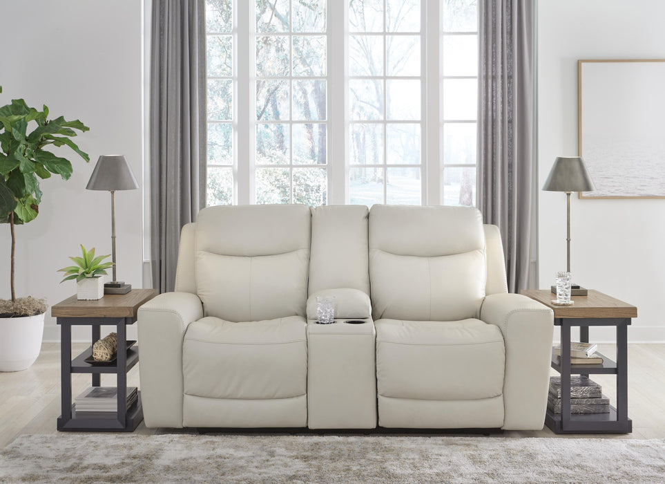Mindanao Coconut PWR REC Loveseat/CON/ADJ HDRST
