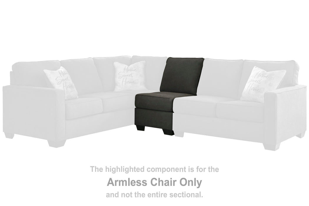 Lucina Charcoal Living Room Collection