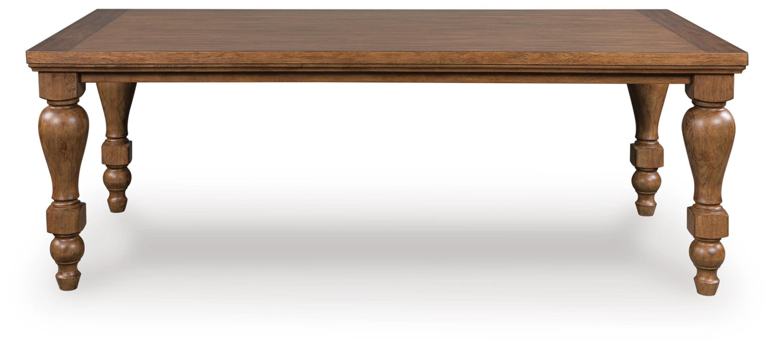 Chadworth Brown Rectangular Dining Room Table