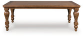 Chadworth Brown Rectangular Dining Room Table
