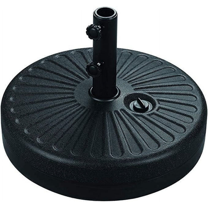Autlaycil Water Filled Patio Umbrella Base for 7.5-13ft Patio Umbrella, Heavy Duty Market Umbrella Stand - new