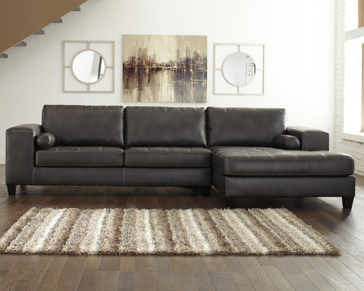 Nokomis Charcoal Nokomis 2-Piece Sectional with Chaise