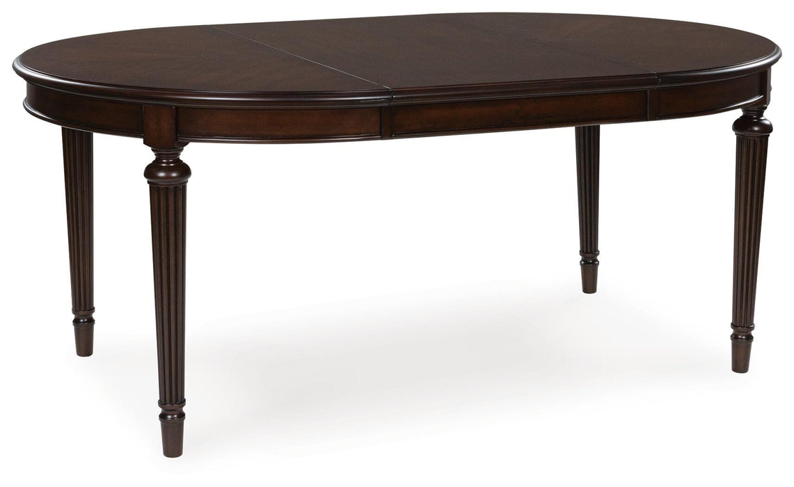 Lavinton Brown Oval Dining Room EXT Table