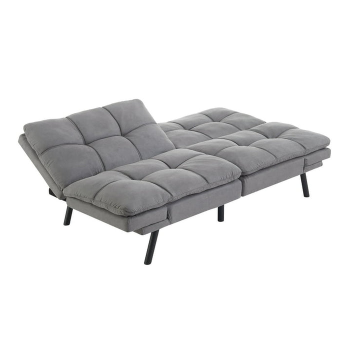 Mainstays Memory Foam Futon with 72" Grey - new