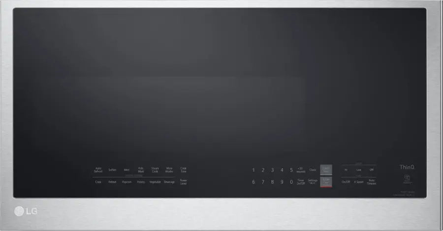 LG - 2.0 Cu. Ft. Over-the-Range Microwave with Sensor Cooking and EasyClean - Stainless Steel - new