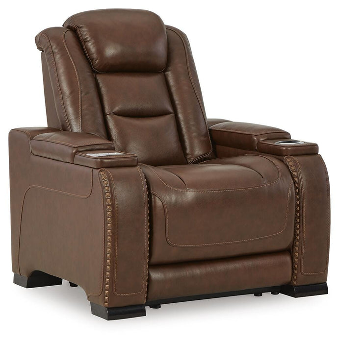 The Man-Den Mahogany Living Room Collection