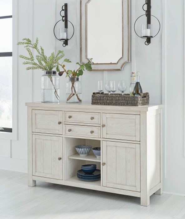 Robbinsdale Antique White Dining Room Server