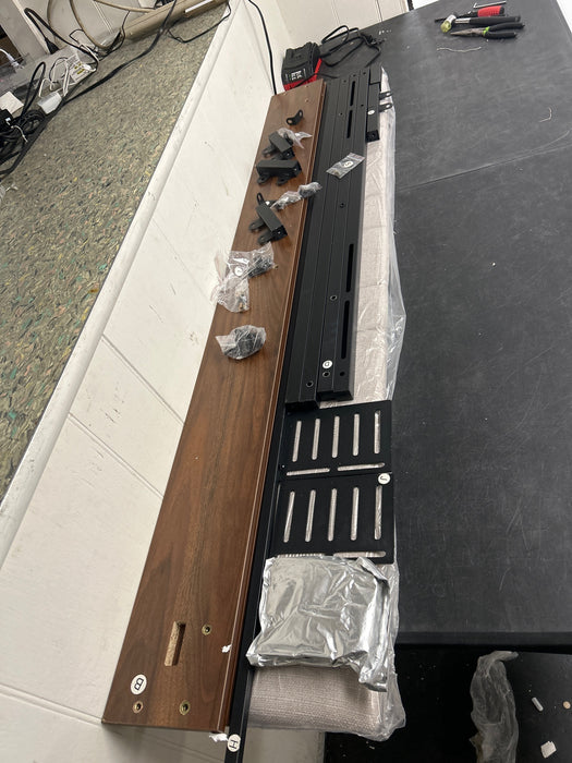 Pinmoco Upholstered Headboard for Queen Bed with Storage, Linen Head Board with LED Light and Charging Station, Beige, Headboard Only(Bed Frame Not Included) - new