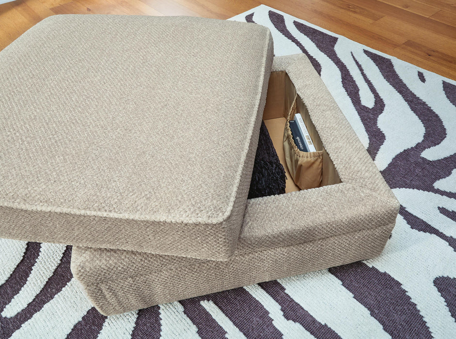 Benchcraft Sisal Ottoman With Storage