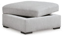 Benchcraft Nickel Ottoman With Storage