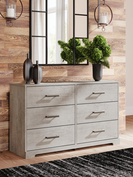 Shawburn Gray Six Drawer Dresser
