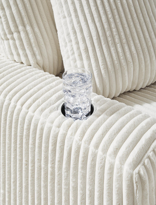 Signature Design Ivory Chaise