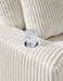 Signature Design Ivory Chaise