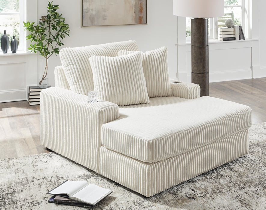Signature Design Ivory Chaise