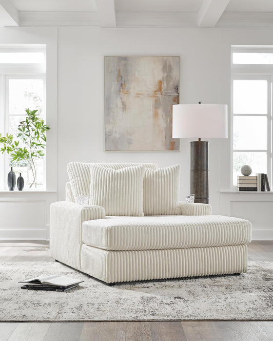 Signature Design Ivory Chaise