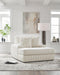 Signature Design Ivory Chaise