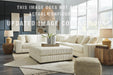 Signature Design Ivory Chaise