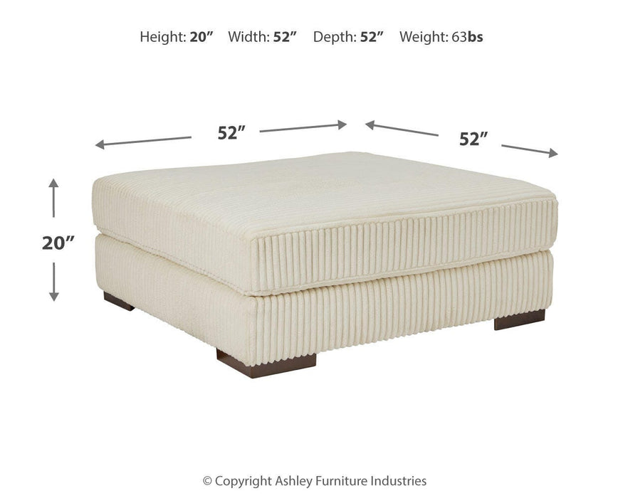 Oversized Accent Ottoman