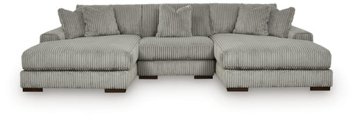 3-Piece Sectional with Double Chaise