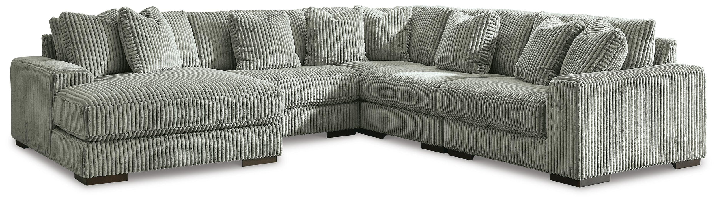 5-Piece Sectional with Chaise