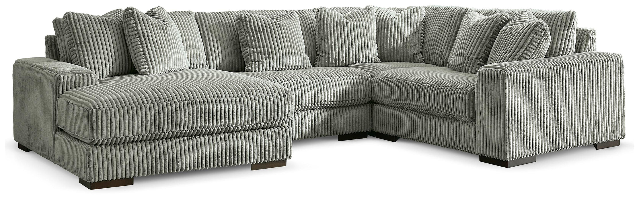 4-Piece Sectional with Chaise