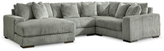 4-Piece Sectional with Chaise