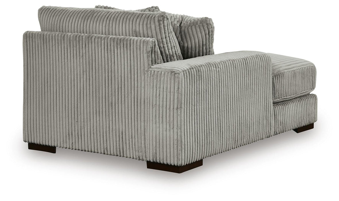 3-Piece Sectional with Double Chaise