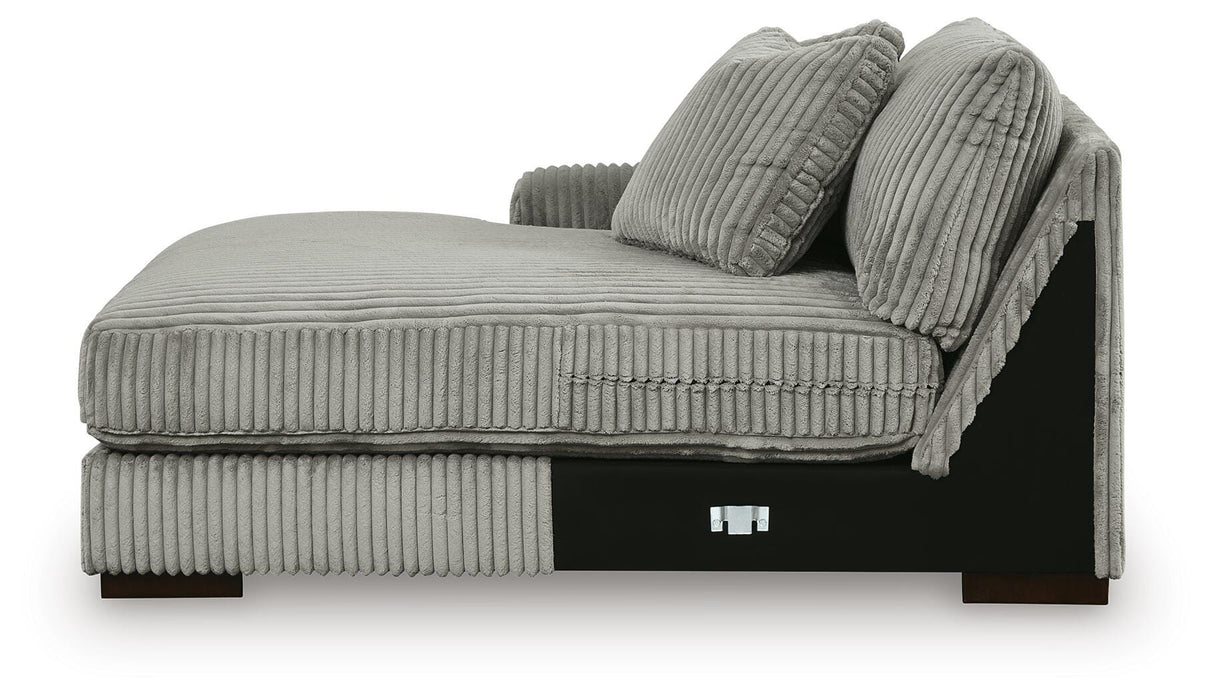 3-Piece Sectional with Double Chaise