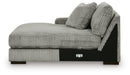 3-Piece Sectional with Double Chaise
