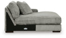 3-Piece Sectional with Double Chaise