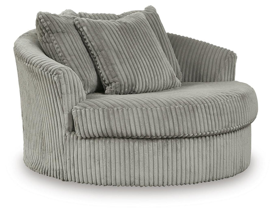 Oversized Swivel Accent Chair