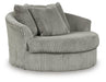 Oversized Swivel Accent Chair