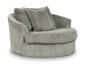 Oversized Swivel Accent Chair