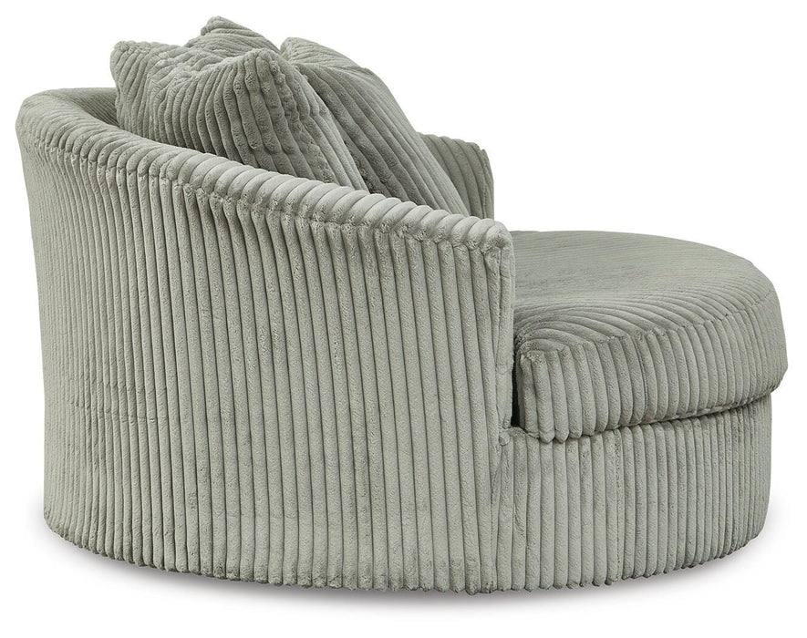 Oversized Swivel Accent Chair