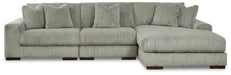 3-Piece Sectional with Chaise