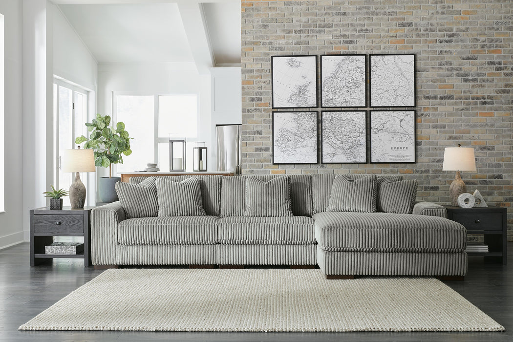 3-Piece Sectional with Chaise