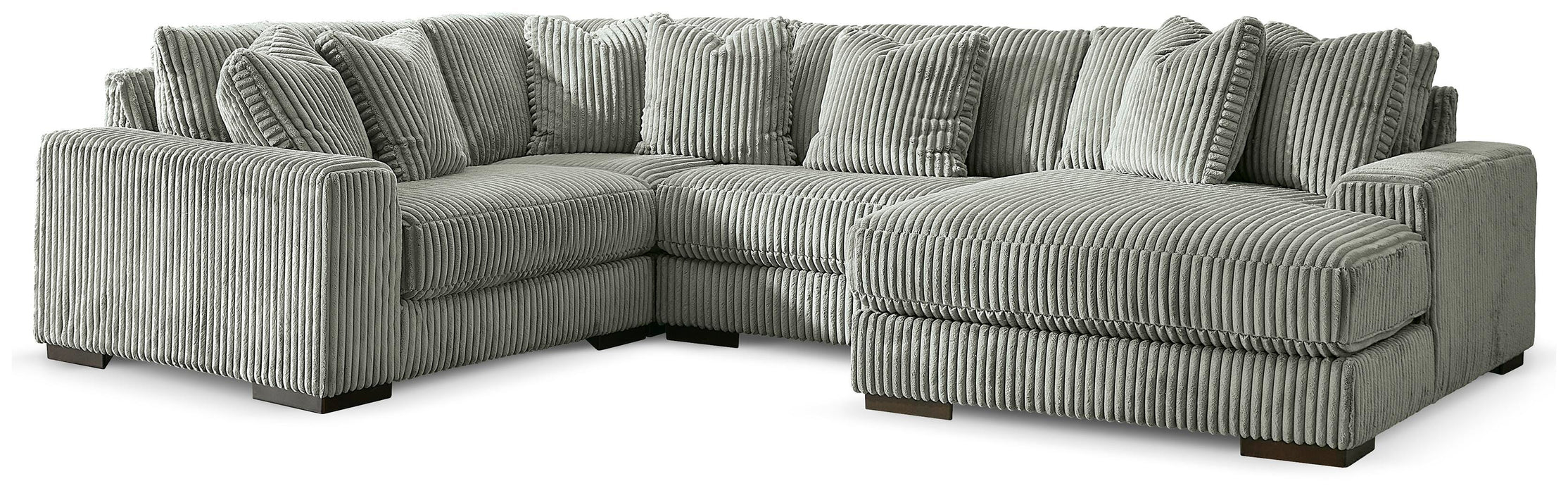 4-Piece Sectional with Chaise