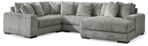 4-Piece Sectional with Chaise