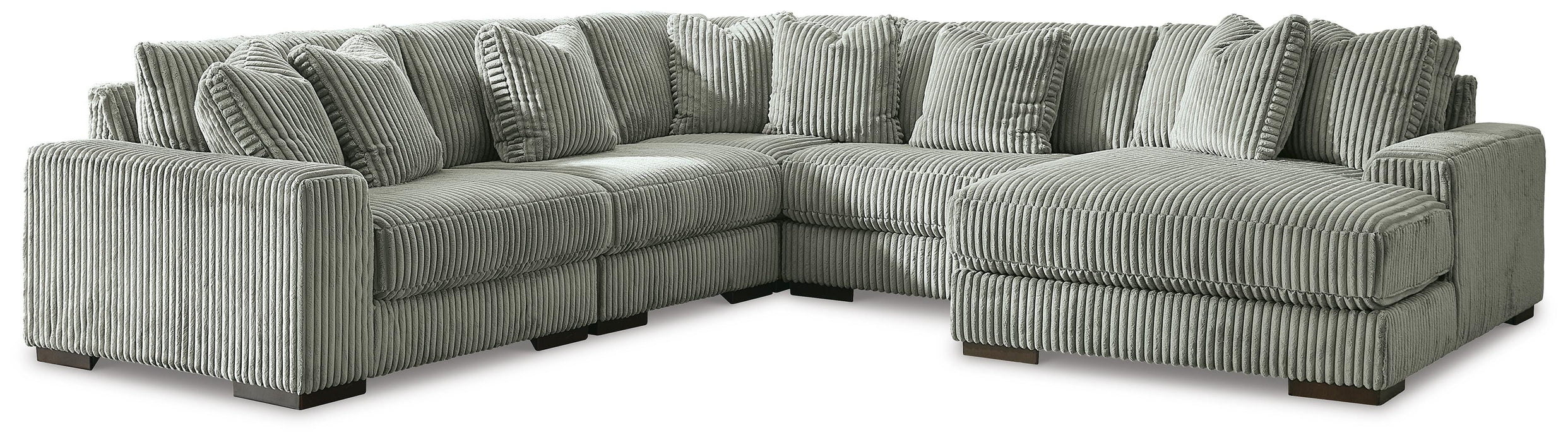 5-Piece Sectional with Chaise